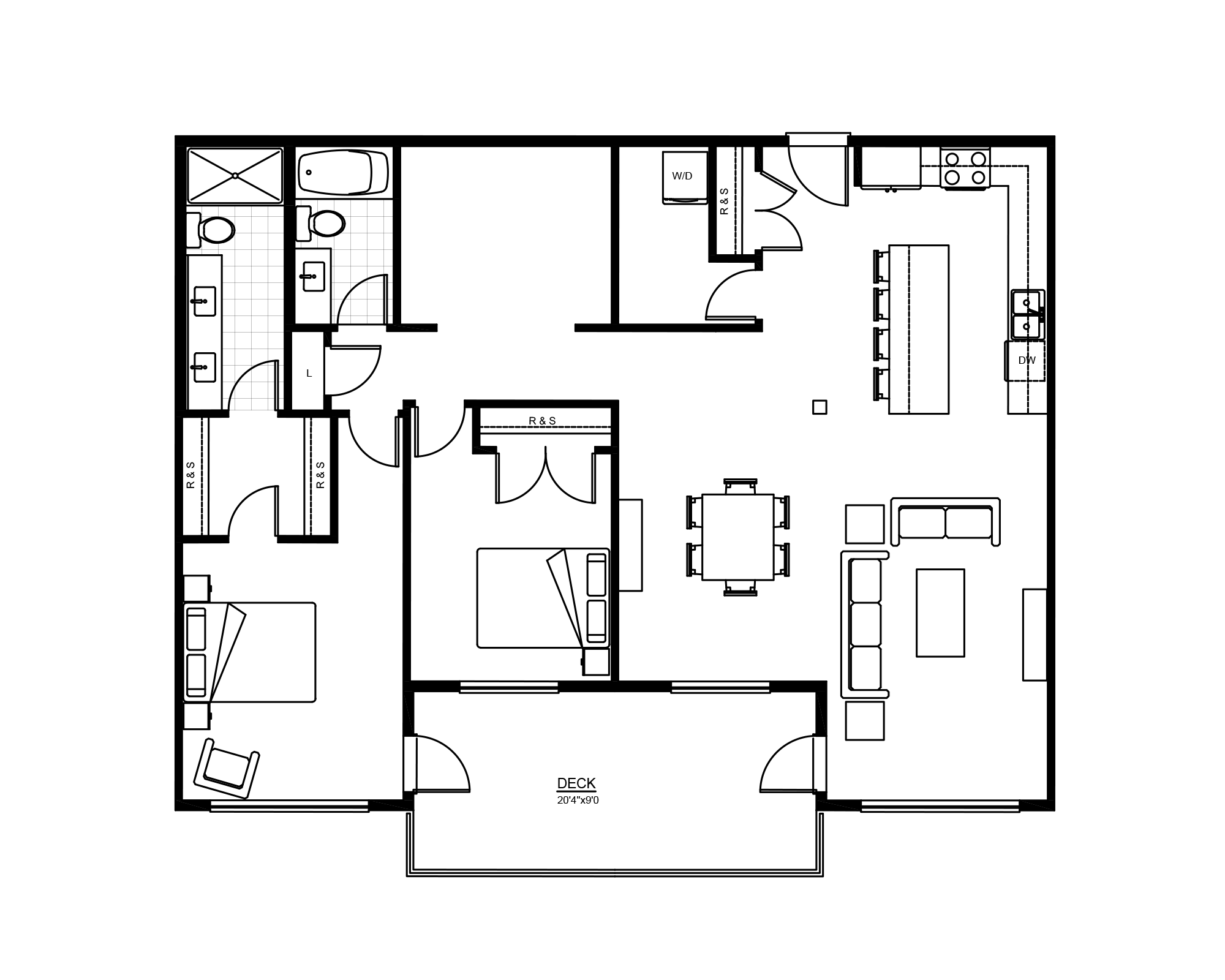 Mercato Plaza - Plan D7 2BR + DEN